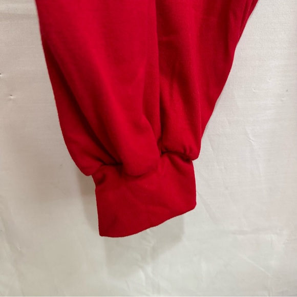 Fashion Nova 2-Piece Sleeveless Elastic Hem Cropped Top & Jogger Pants Red 2XL - Picture 5 of 12